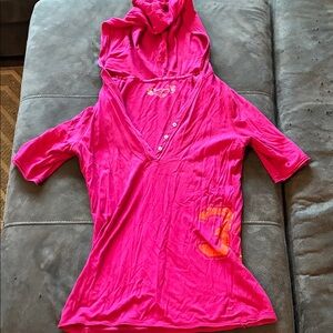 Red Camel Fuchsia Hooded Top